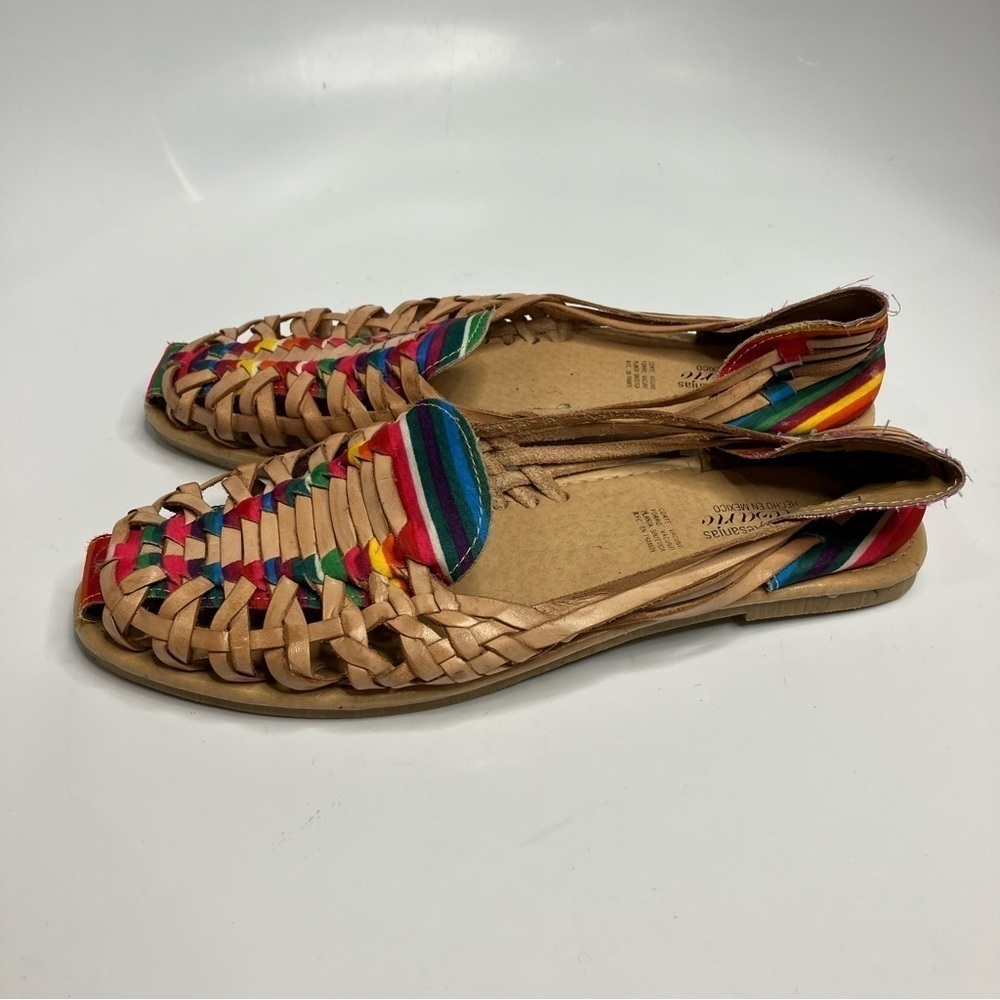 Rosario multicolored huaraches leather size 8‎ - Picture 7 of 8